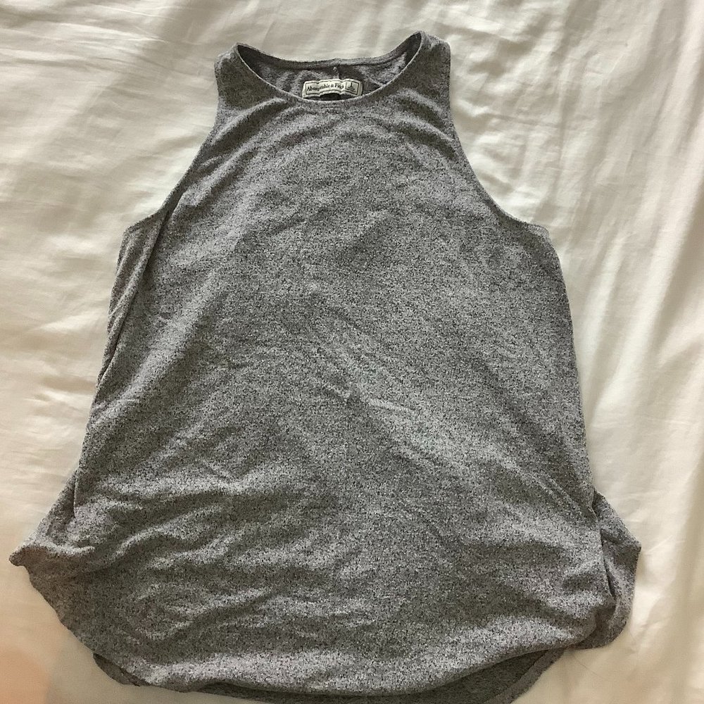 Abercrombie & Fitch | High Neck Flow A-Line Tank